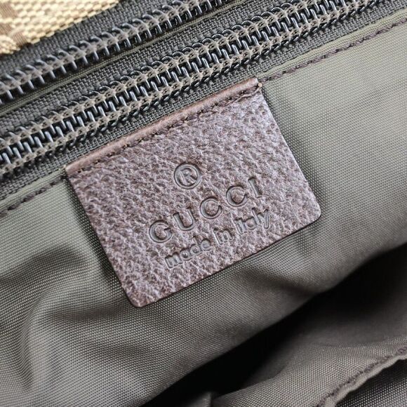 Gucci Ophidia Brown Canvas Shoulder Bag (Pre-Owned) - Picture 10 of 16